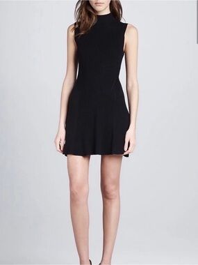 Theory Black Mini Dress